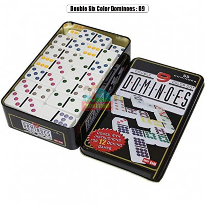 Double Six Color Dominoes : D9